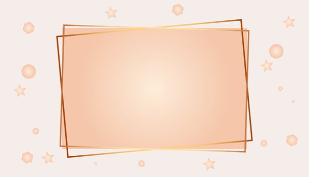 modern luxury abstract background with glowing golden line elements .Beautiful geometric shapes on pink gold gradient background. vector