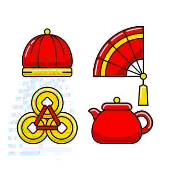 Chinese New Year Element Pack vector