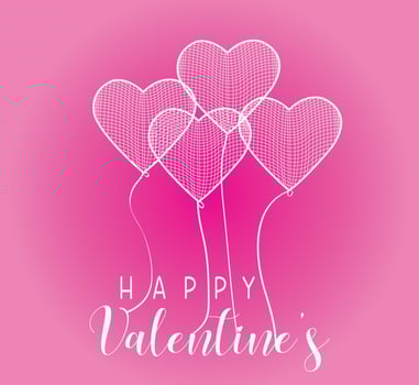 Valentine's Day Background Design . for banner and poster templates vector