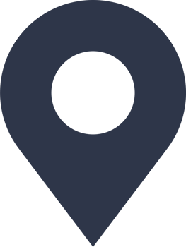 Map location pin icon in black colors. Address signs illustration. png