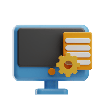 automation object illustration 3d png