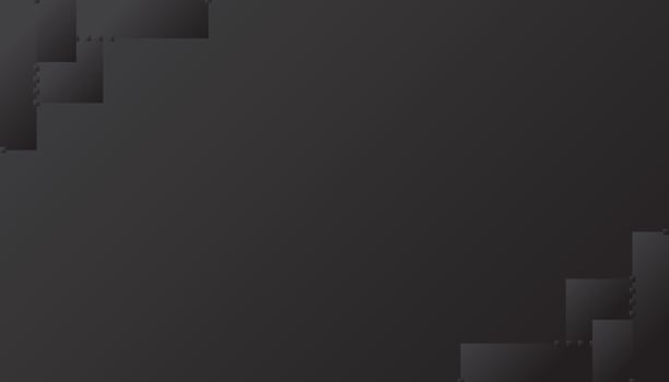 Simple Black Abstract Banner Background vector