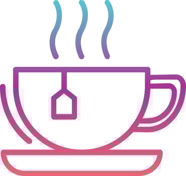 Tea Cup Vector Icon