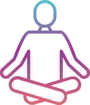 Meditation Vector Icon