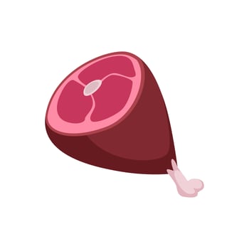 meat, sausage vector illustration, graphic design.
