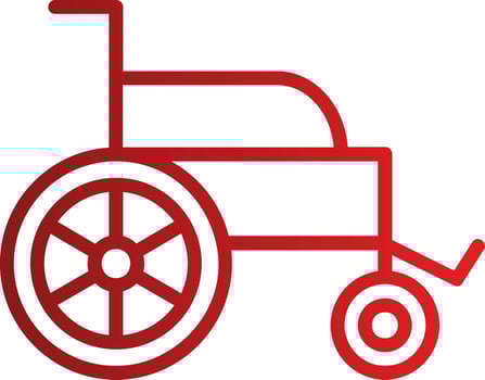 Wheelchair Vector Icon