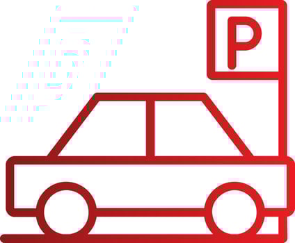 Car Parking Vector Icon