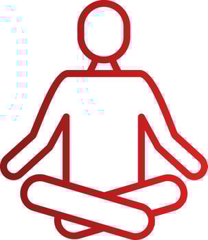 Meditation Vector Icon