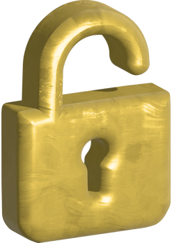 padlock icon 3d png
