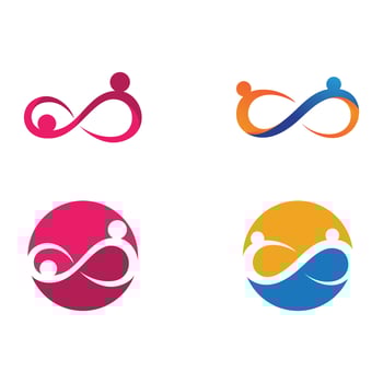 Community, network and social icon vector