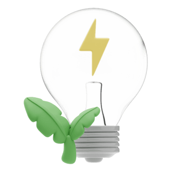 3d Illustration energy saving Renewable png