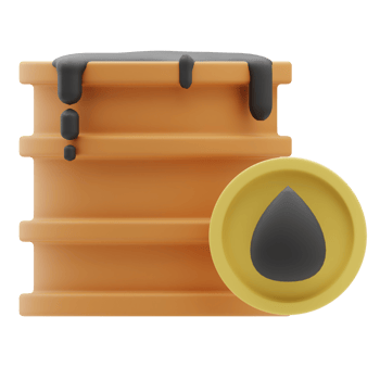 3d Illustration oil barrel Renewable Energy png