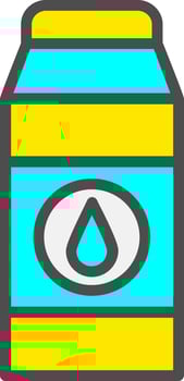 Milk Vector icon