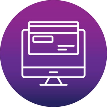 Online Payment Vector icon