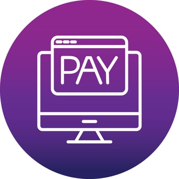 Online Payment Vector icon