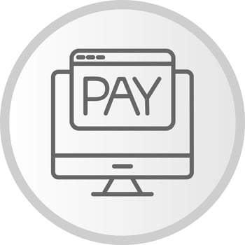 Online Payment Vector icon