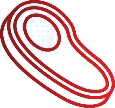 Meat Vector icon