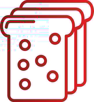 Bread Vector icon