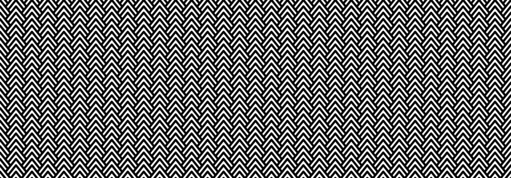 black white line Chevron seamless pattern vector