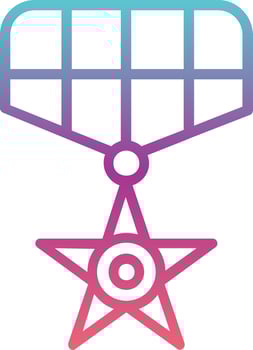 Medal  Vector Icon