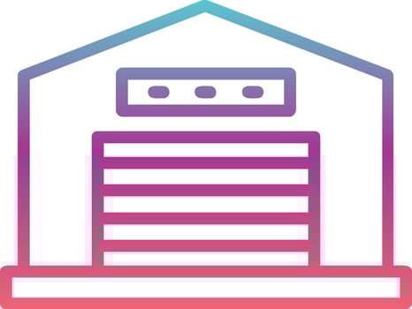 Warehouse  Vector Icon