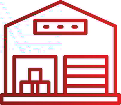 Warehouse  Vector Icon