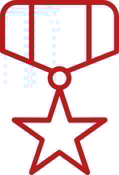Insignia  Vector Icon