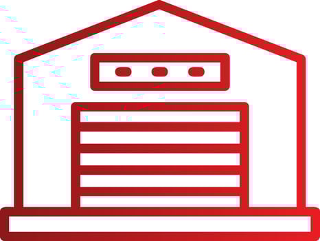 Warehouse  Vector Icon