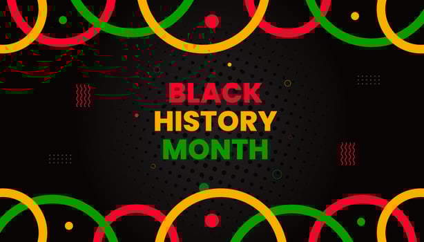 black history month background. black history month 2023 background. African American History or Black History Month. Celebrated annually in February in the USA and Canada. vector