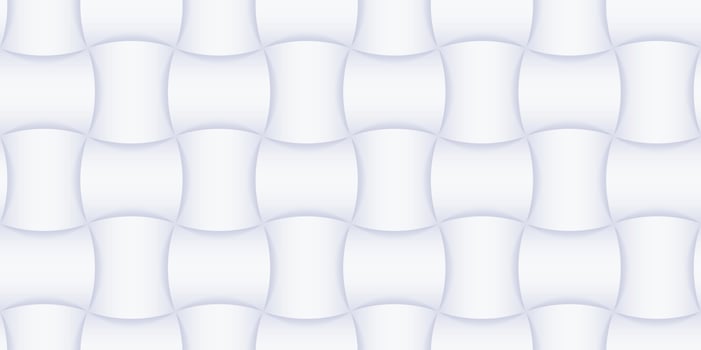 3d pattern braided paper ribbons. Vector clip art