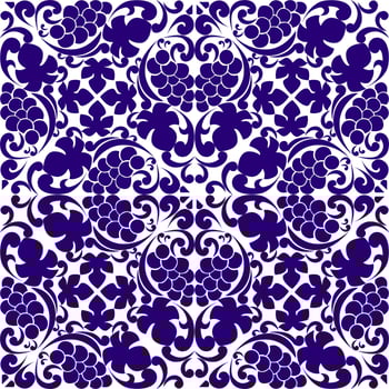 Vector damask vintage baroque scroll ornament swirl. Victorian monogram heraldic shield swirl. Retro floral leaf pattern border foliage antique  acanthus calligraphy engraved tattoo. seamless pattern