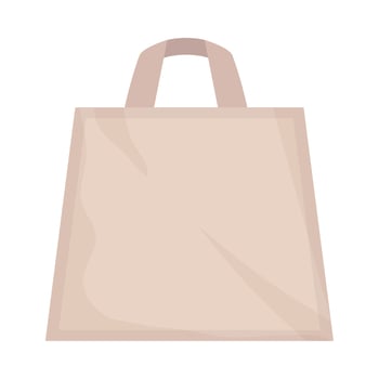 tote bag icon vector