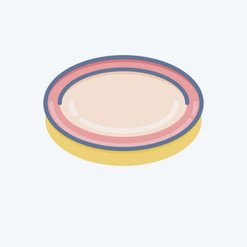 Icon Lens Filter. related to Photography symbol. doodle style. simple design editable. simple illustration vector
