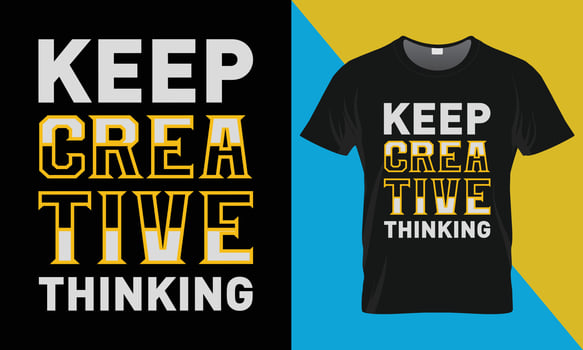 Motivational Typography t-shirt design vector