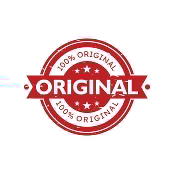 100 Original vintage stamp emblem for element design vector