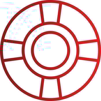 Lifesaver Vector Icon