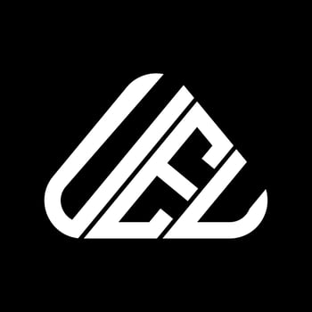 UEU letter logo creative design with vector graphic, UEU simple and modern logo.