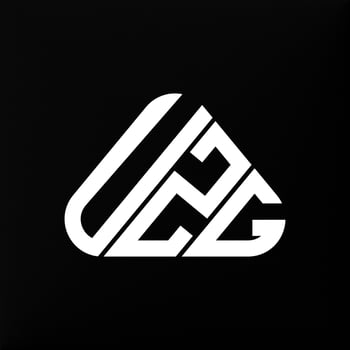 UZG letter logo creative design with vector graphic, UZG simple and modern logo.