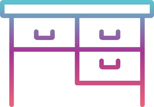 Desk Vector Icon