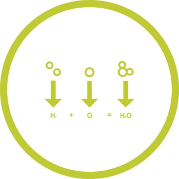 Unique Chemicals Formula Vector Glyph Icon