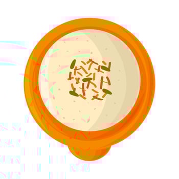 hindu food icon vector