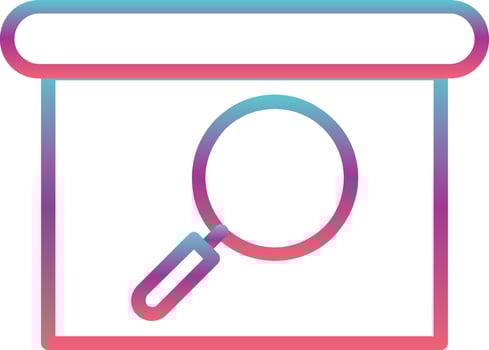 Presentation Board Vector Icon