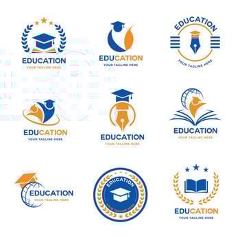 Education Logo Collection vector