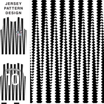 Abstract vertical halftone concept vector jersey pattern template for printing or sublimation sports uniforms football volleyball basketball e-sports cycling and fishing Free Vector