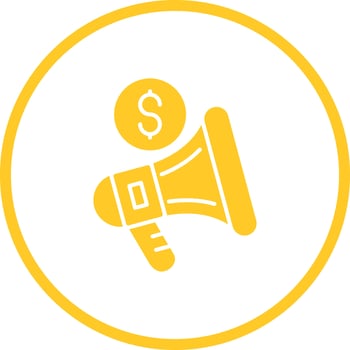Sponsorship Vector Icon