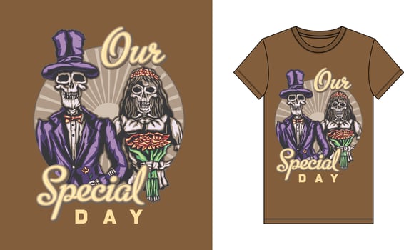 T-Shirt or poster design vector