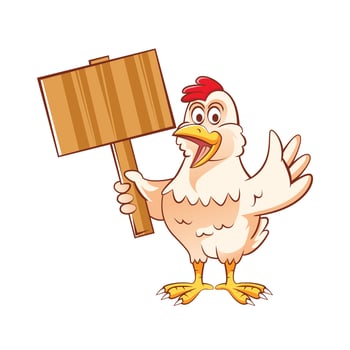 Chicken Mascot Illustration vector