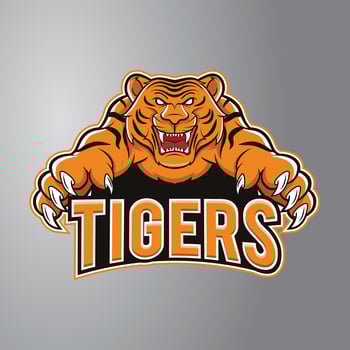 Tiger Mascot Logo vector
