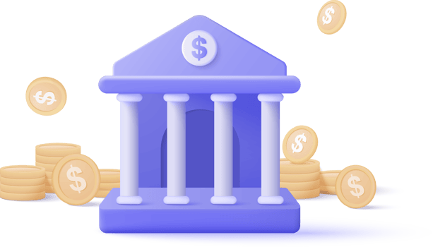 3d business idea for money, banking financial concept png