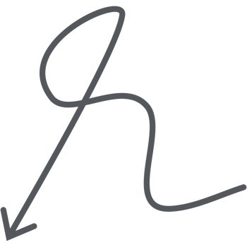 Arrow Line Hand Drawn Aesthetics Doodle png